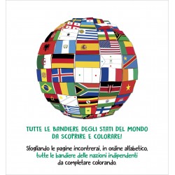 Quaderno con le Bandiere del Mondo